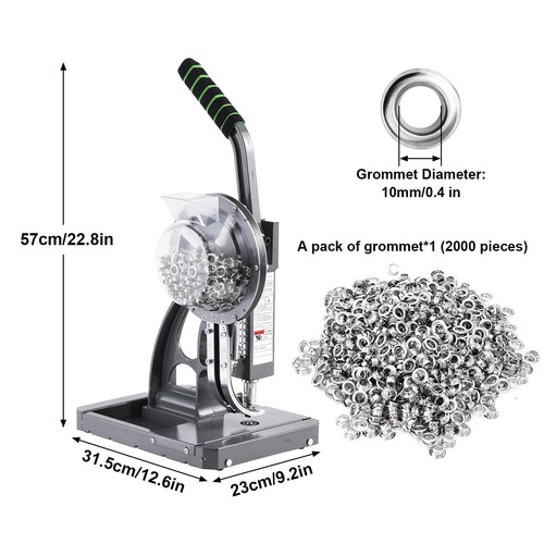 Semi automatic grommet machine - grommet,
